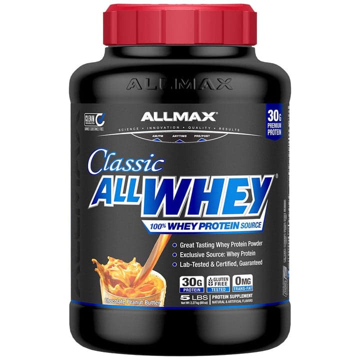 ALLMAX Classic ALLWHEY Chocolate Peanut Butter 2.27kg by ALLMAX
