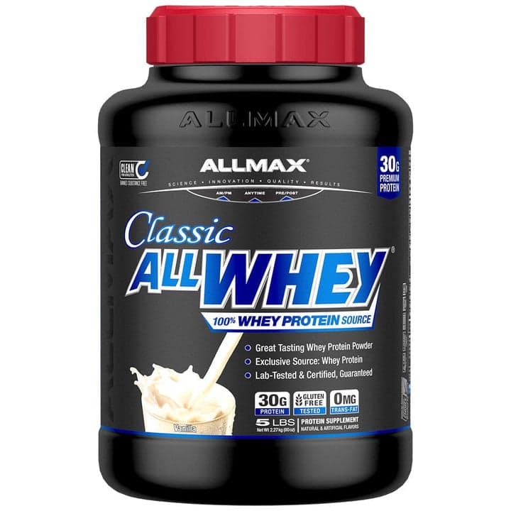 ALLMAX Classic ALLWHEY Vanilla 2.27kg by ALLMAX