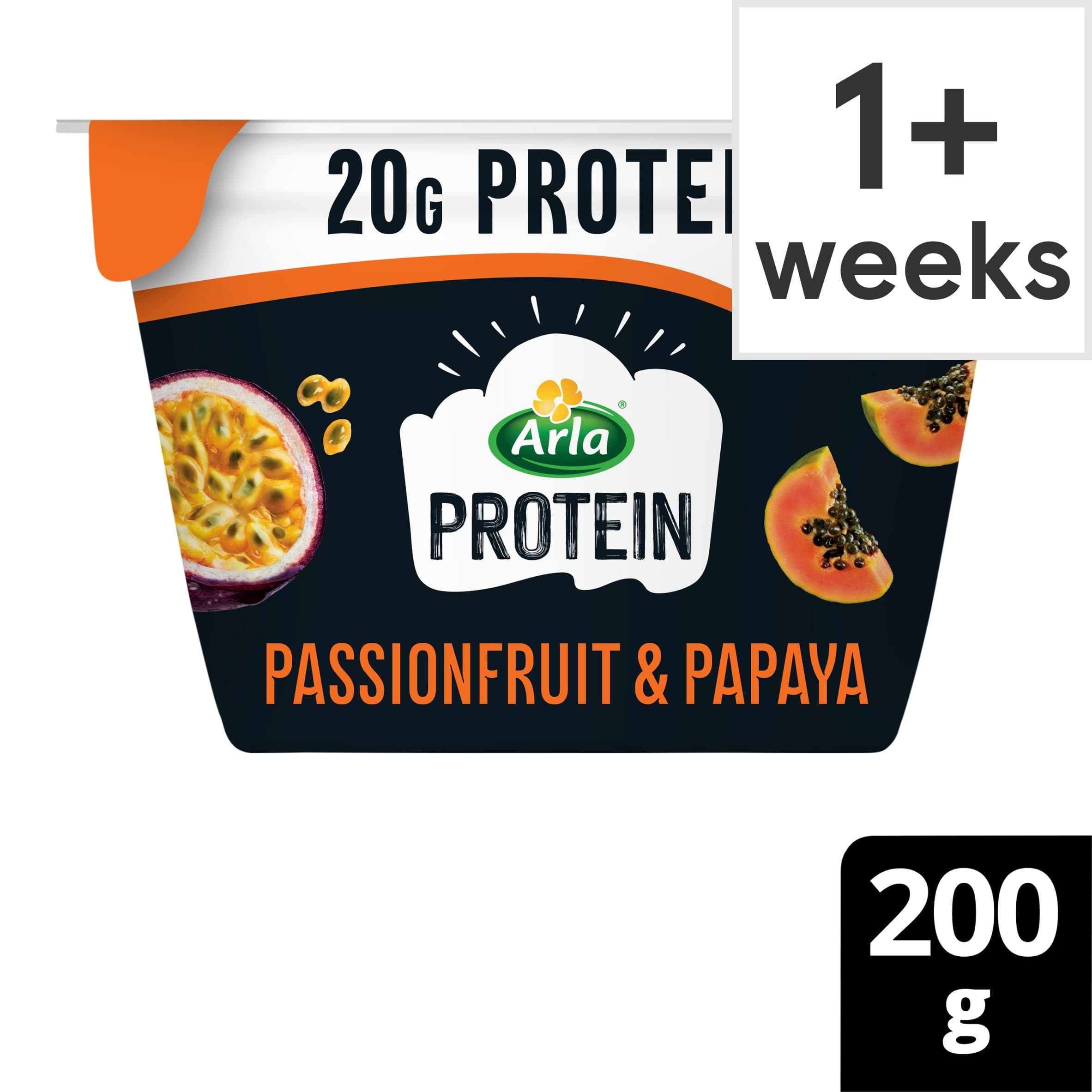 Arla Protein Passionfruit and Papaya Yogurt 200g by Arla