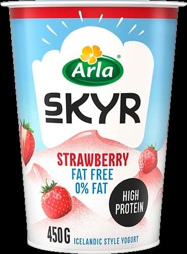 Arla Skyr Strawberry Icelandic Style Yogurt 450g by Arla