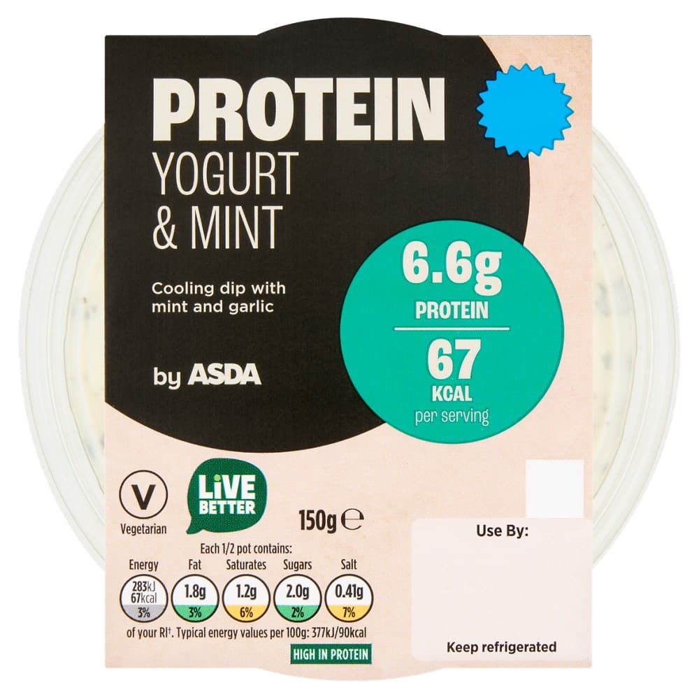 Asda Protein Yogurt & Mint Dip 150g by Asda