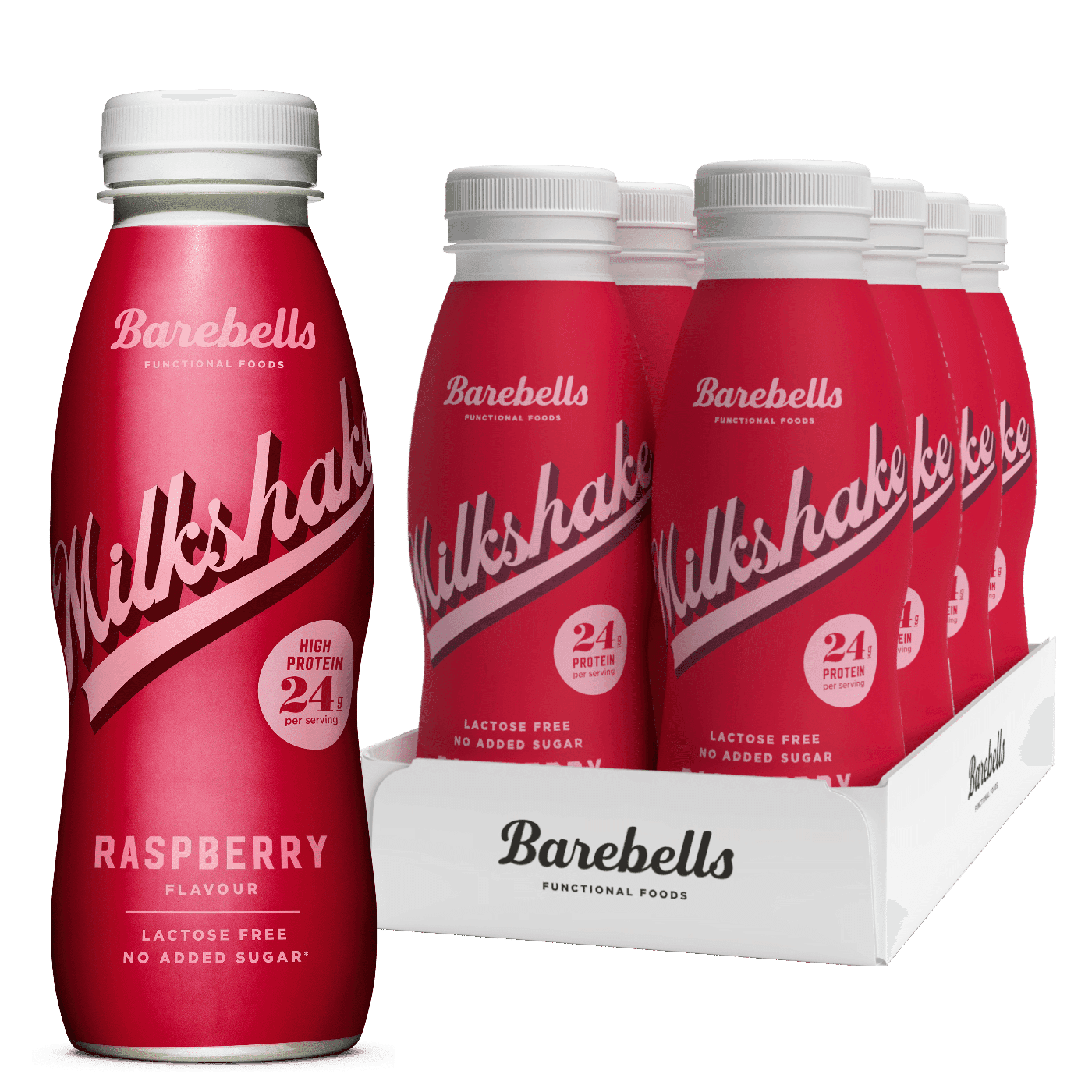 Barebells Milkshake Raspberry 330ml by Barebells