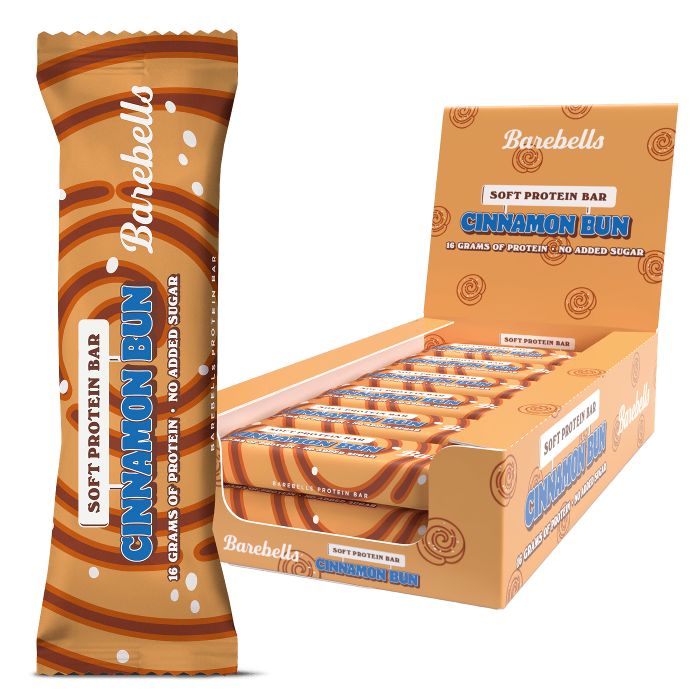 Barebells Soft Protein Bar Cinnamon Bun 55g by Barebells
