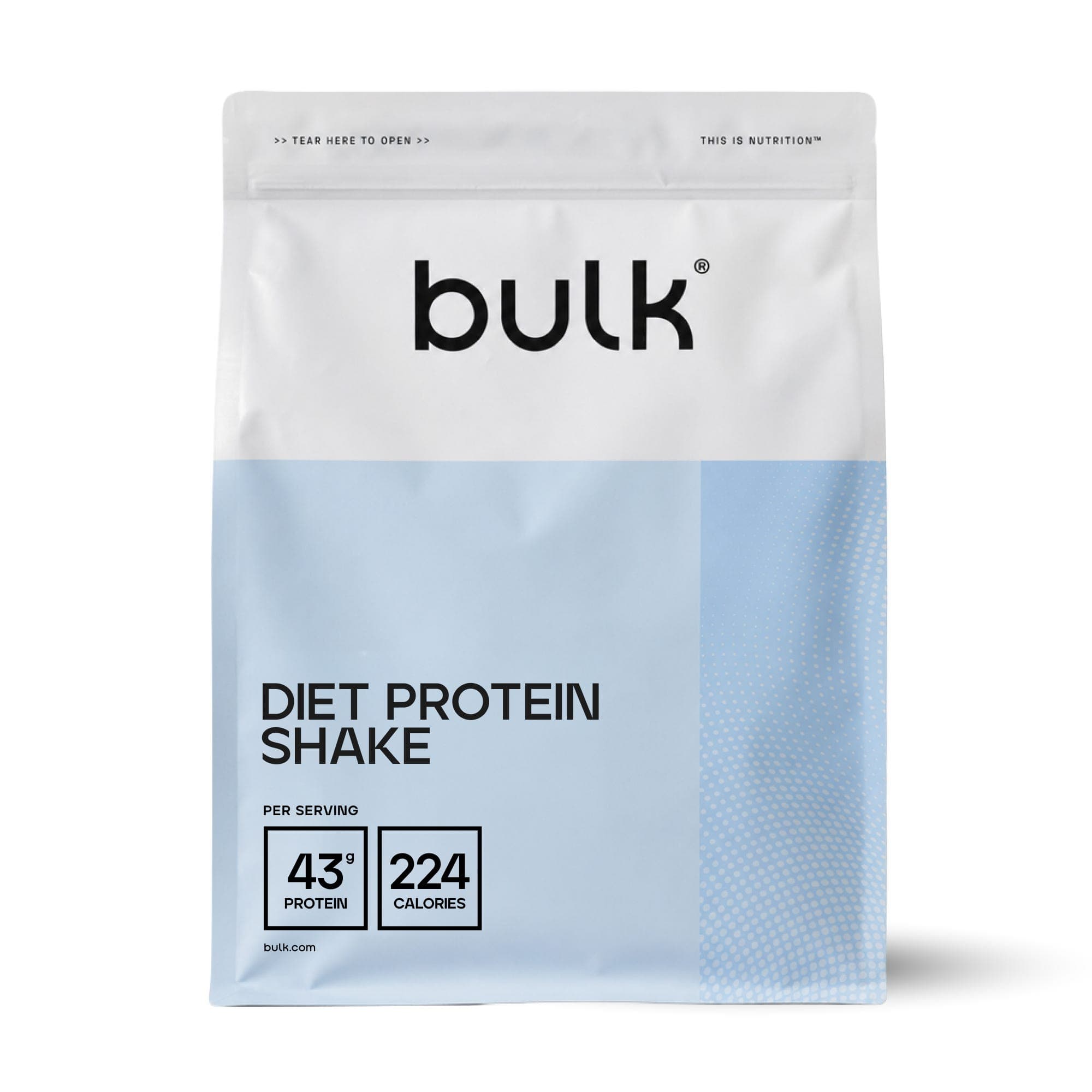 Bulk Complete Diet Protein Strawberry 500g by Bulk