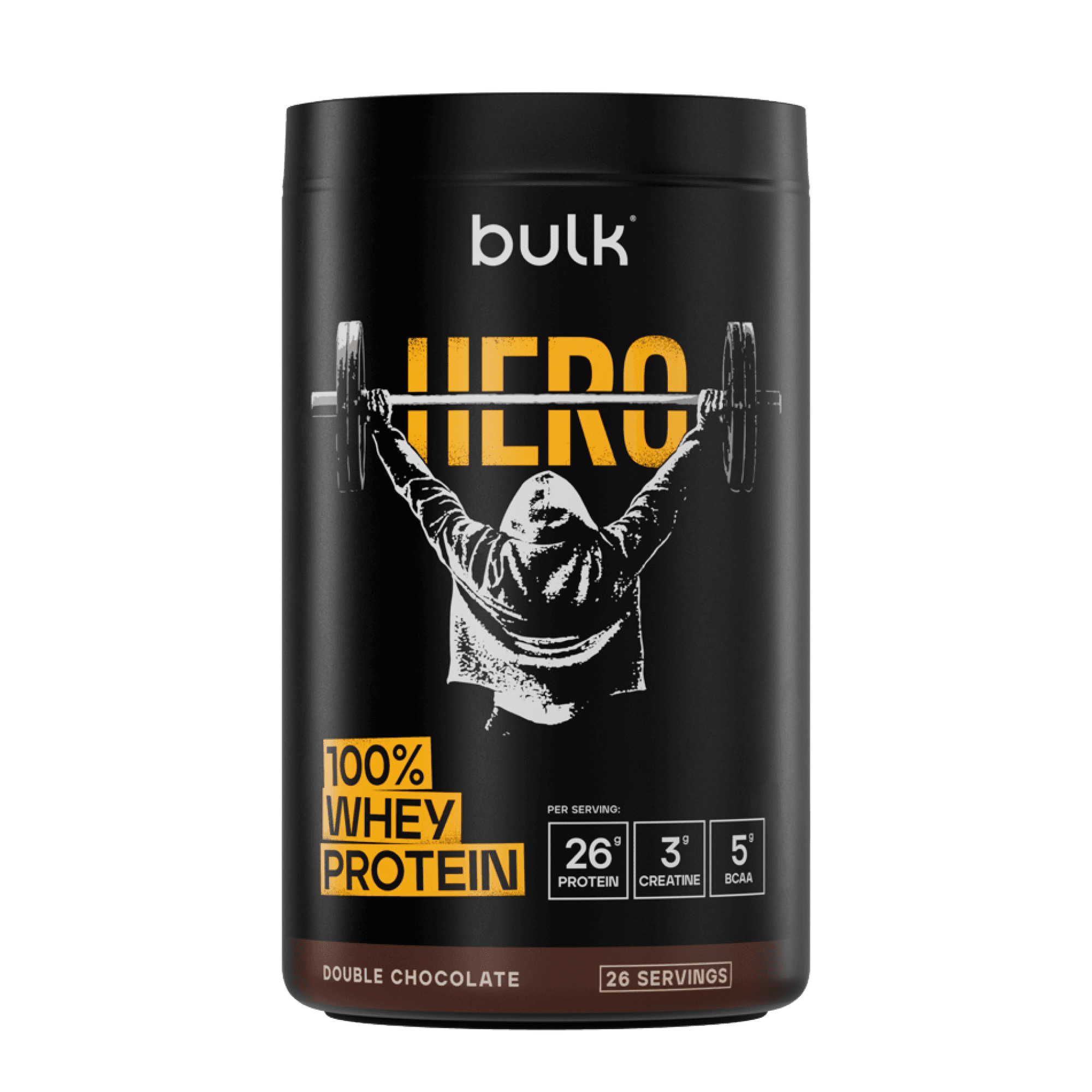 Bulk Hero Whey Double Chocolate 910g by Bulk