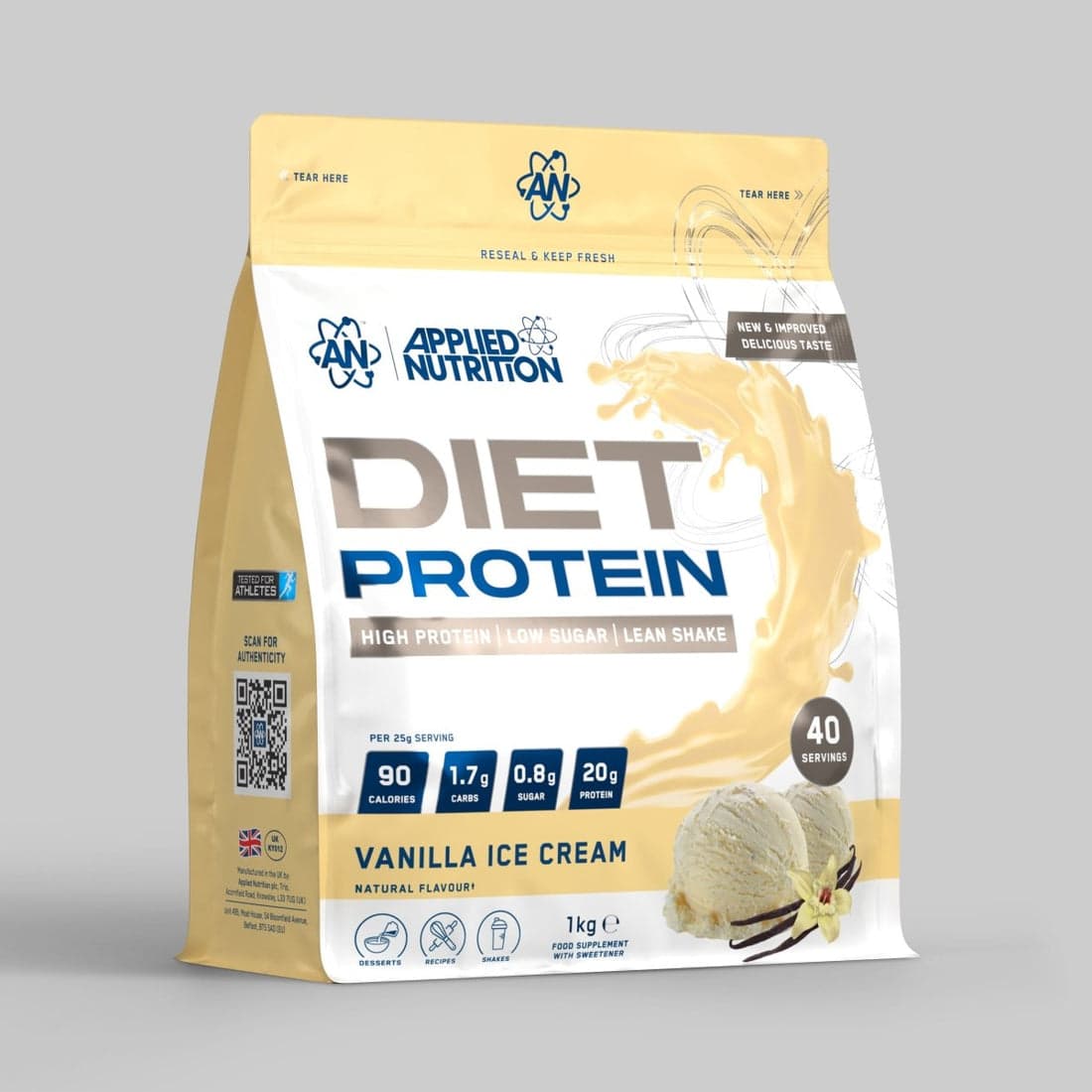 Diet Whey — Vanilla by Applied Nutrition