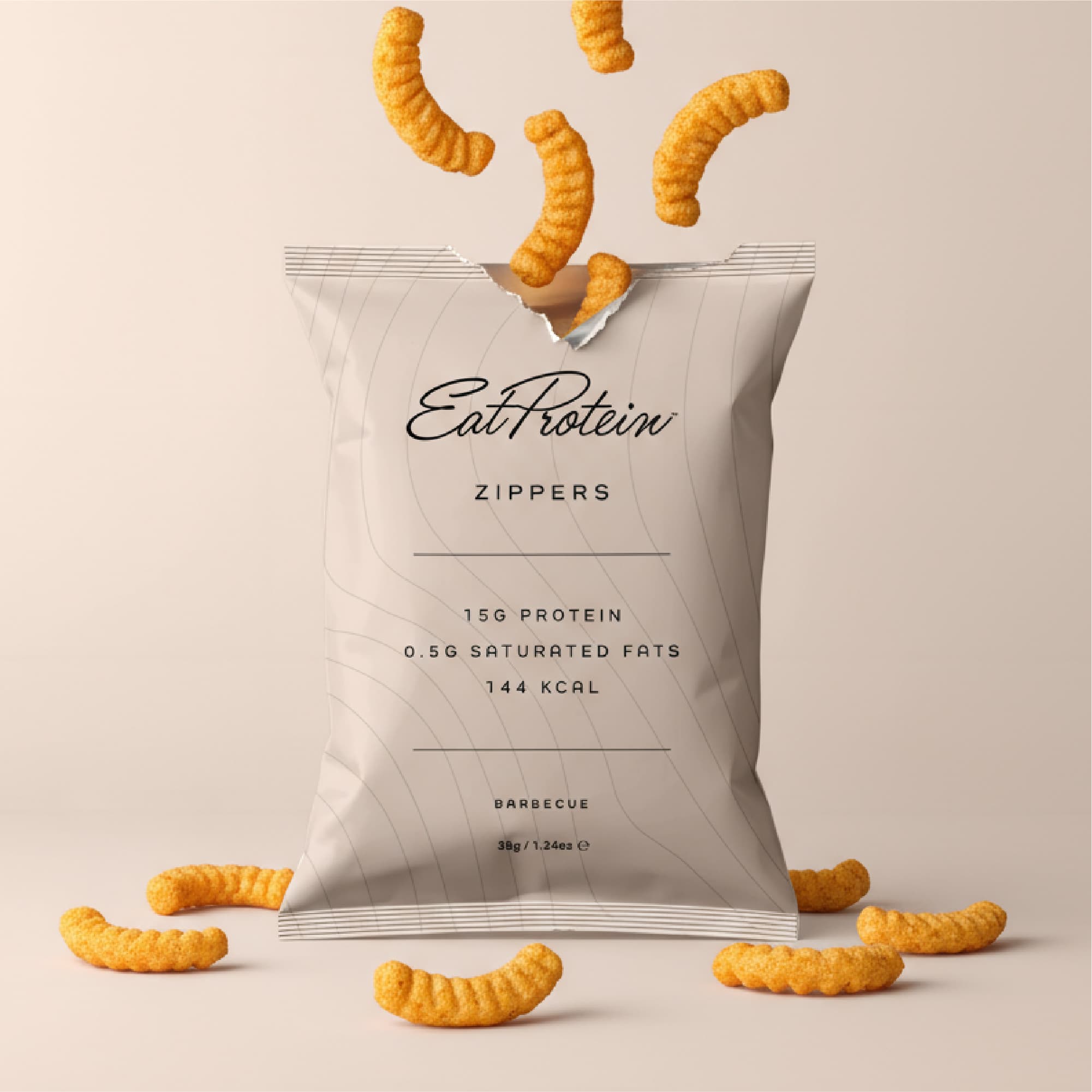 EatProtein Barbecue Protein Zippers 38g by Eat Protein