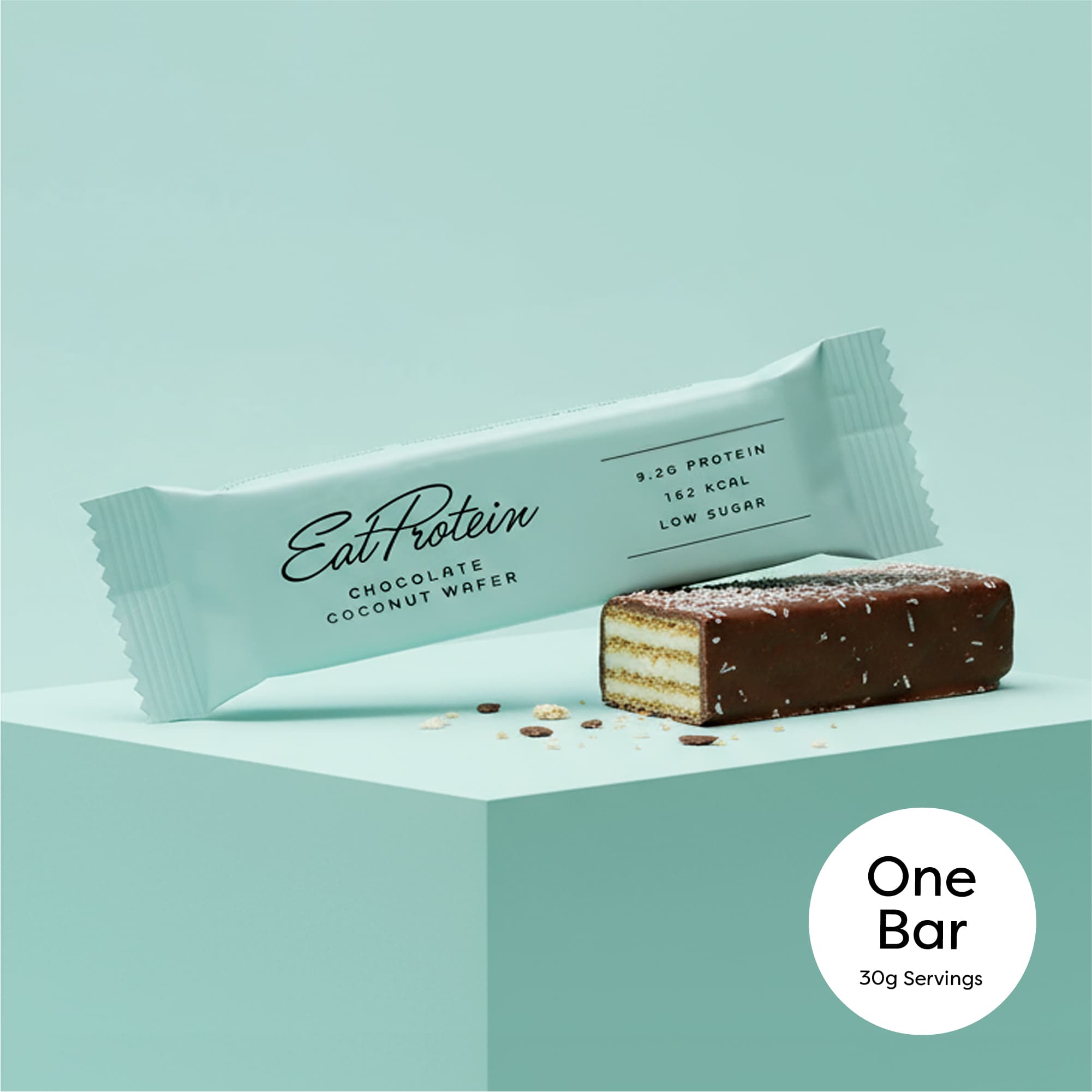 EatProtein Chocolate Coconut Wafer Bar 30g by Eat Protein