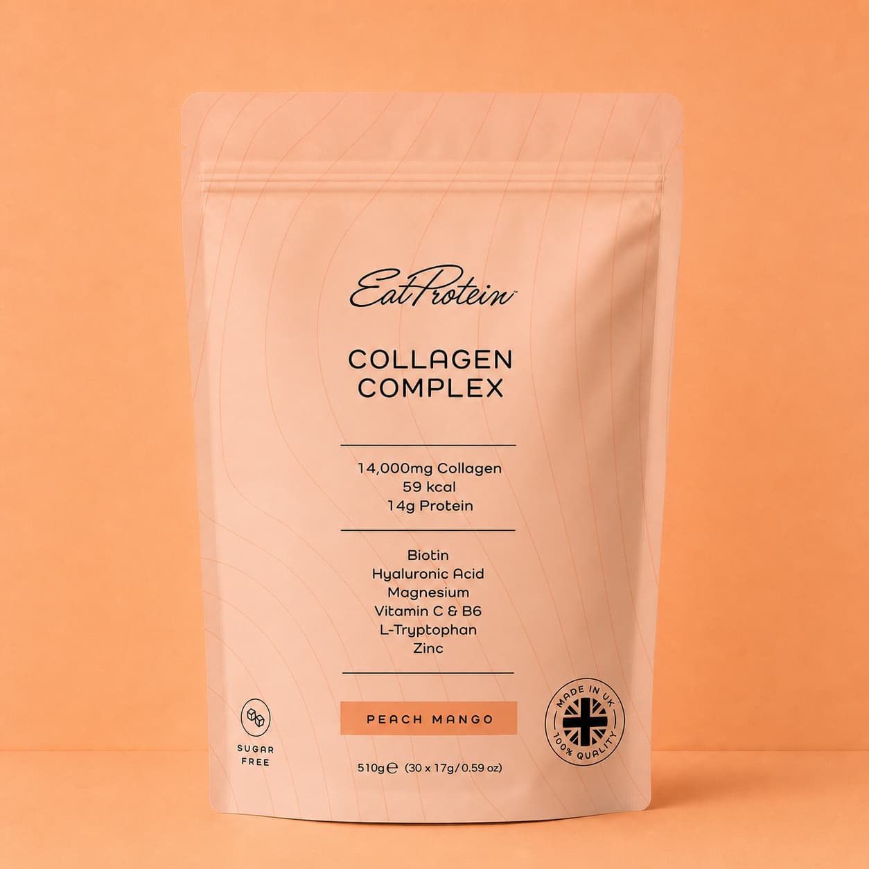 EatProtein Collagen Complex Peach Mango 510g by Eat Protein