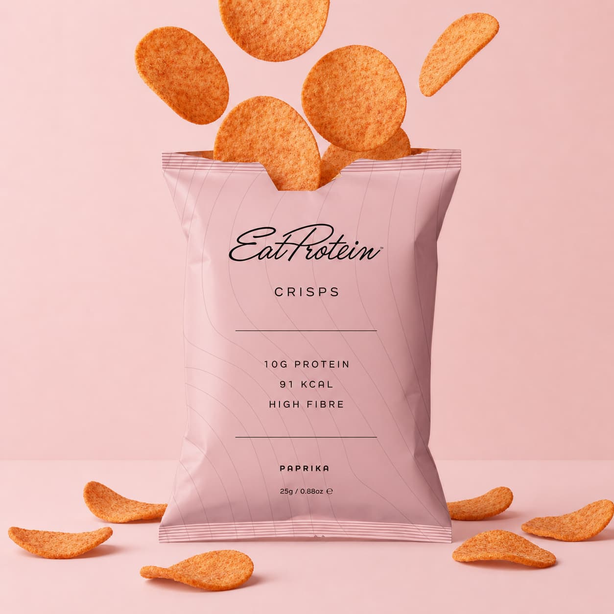 EatProtein Paprika Protein Crisps 25g by Eat Protein