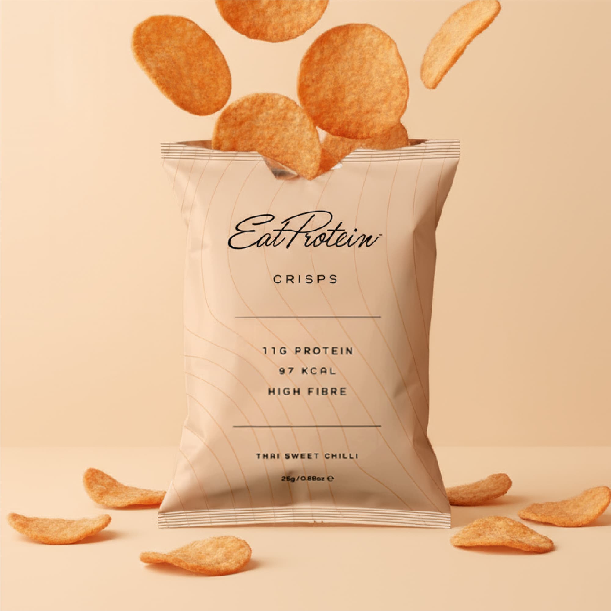EatProtein Thai Sweet Chilli Protein Crisps 28g by Eat Protein