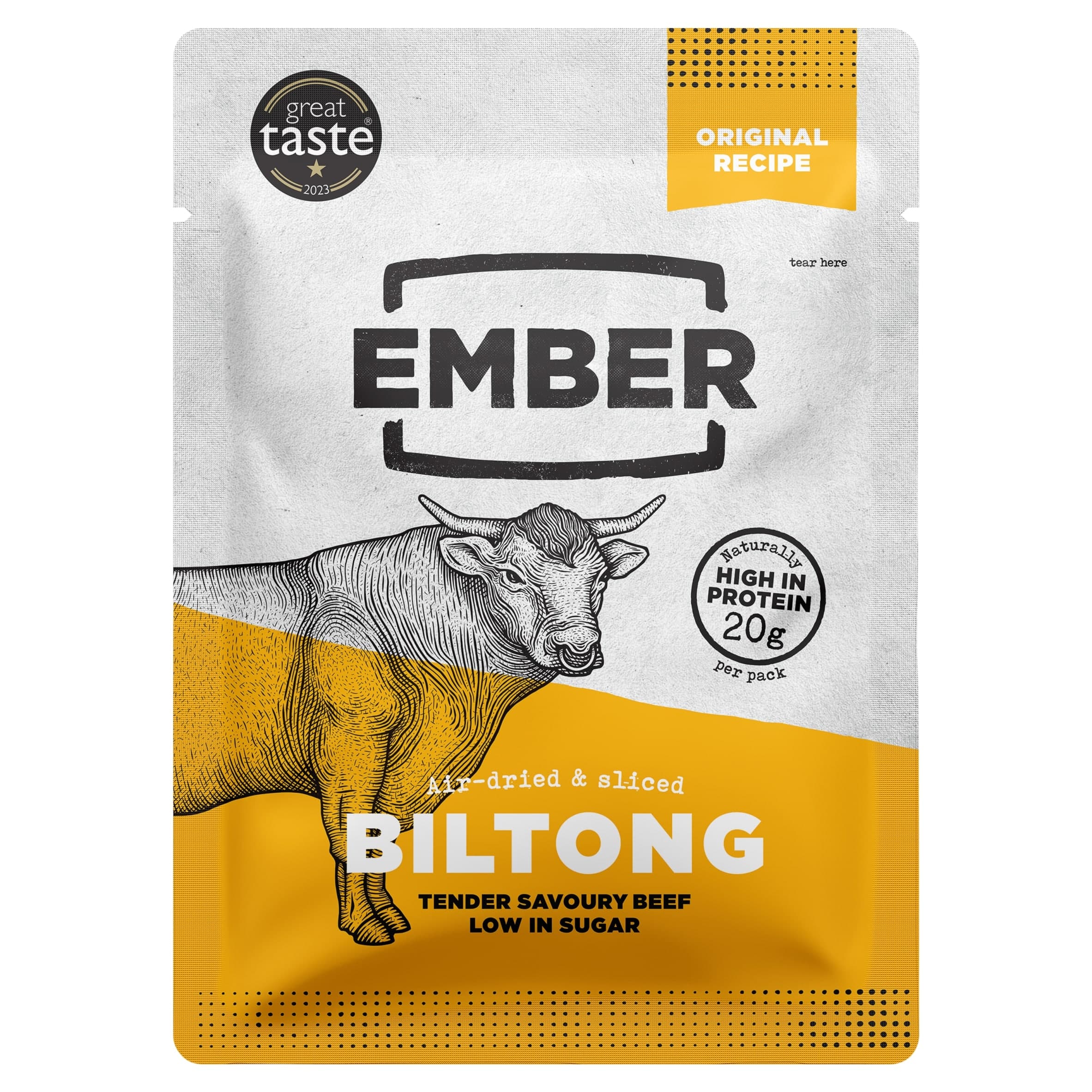 Ember Original Beef Biltong 40g by Ember