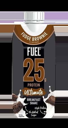 FUEL10K Fudge Brownie Ultimate Breakfast Shake 330ml by FUEL10K