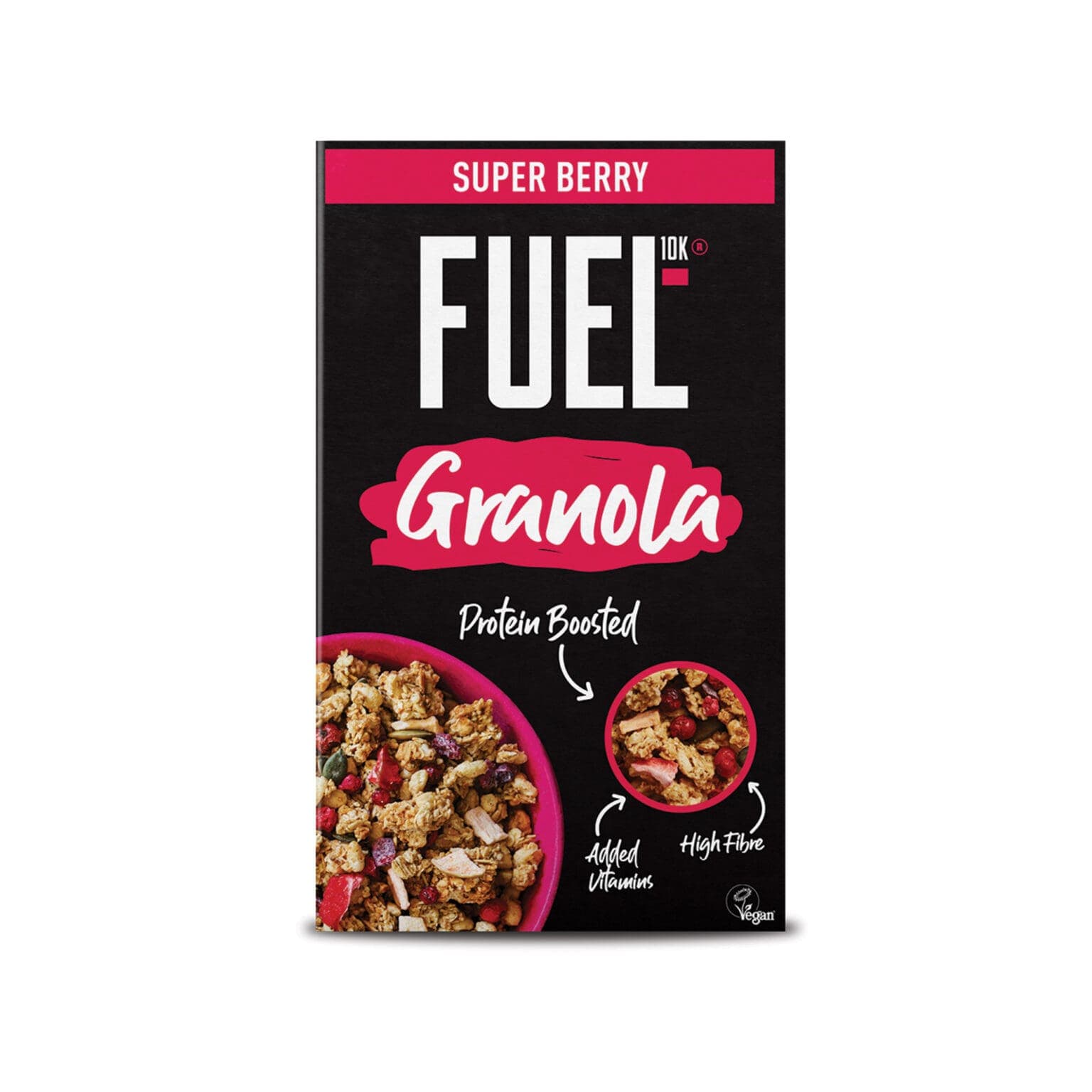 FUEL10K Super Berry Protein Granola 400g by FUEL10K