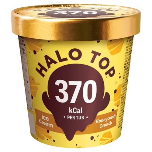 Halo Top Honeycomb Crunch Ice Cream 460ml by Halo Top