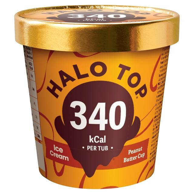 Halo Top Peanut Butter Cup Ice Cream 460ml by Halo Top