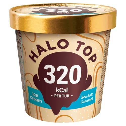 Halo Top Sea Salt Caramel Ice Cream 460ml by Halo Top