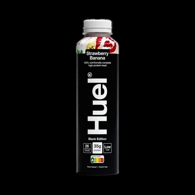Huel Black Edition RTD Strawberry & Banana 500ml by Huel