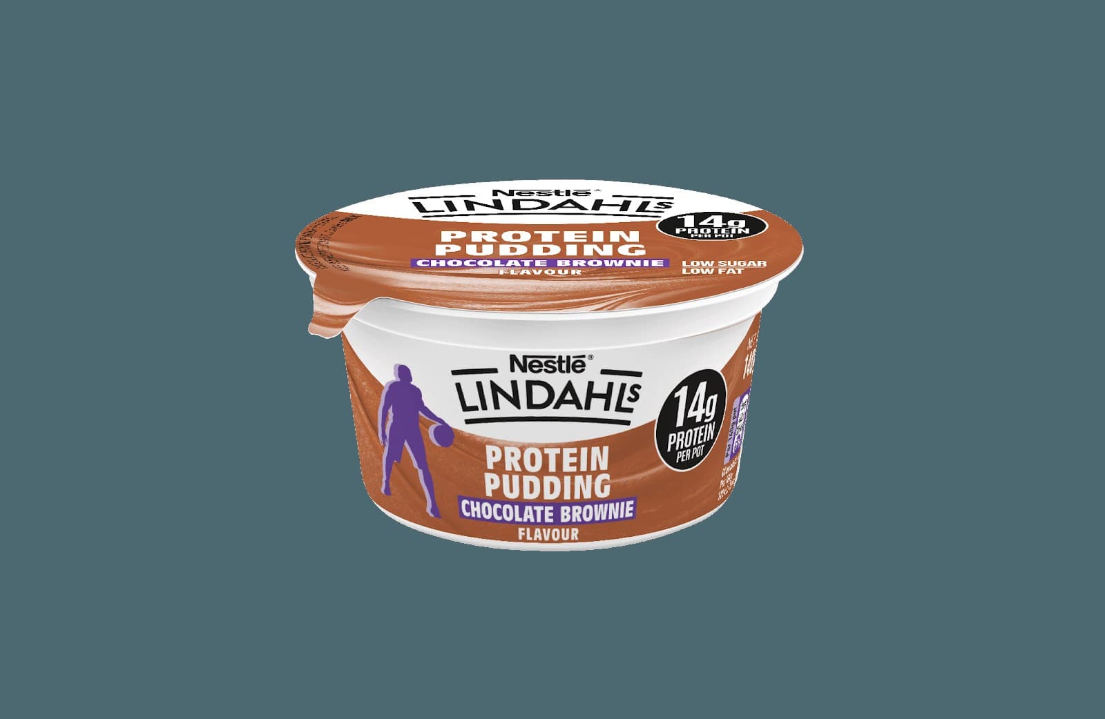 Lindahls Protein Pudding Chocolate Brownie 140g by Lindahls