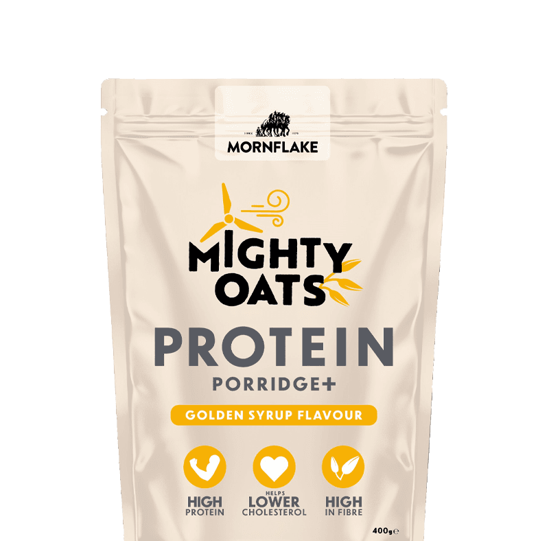 Mornflake Mighty Oats Protein Porridge Golden Syrup by Mornflake
