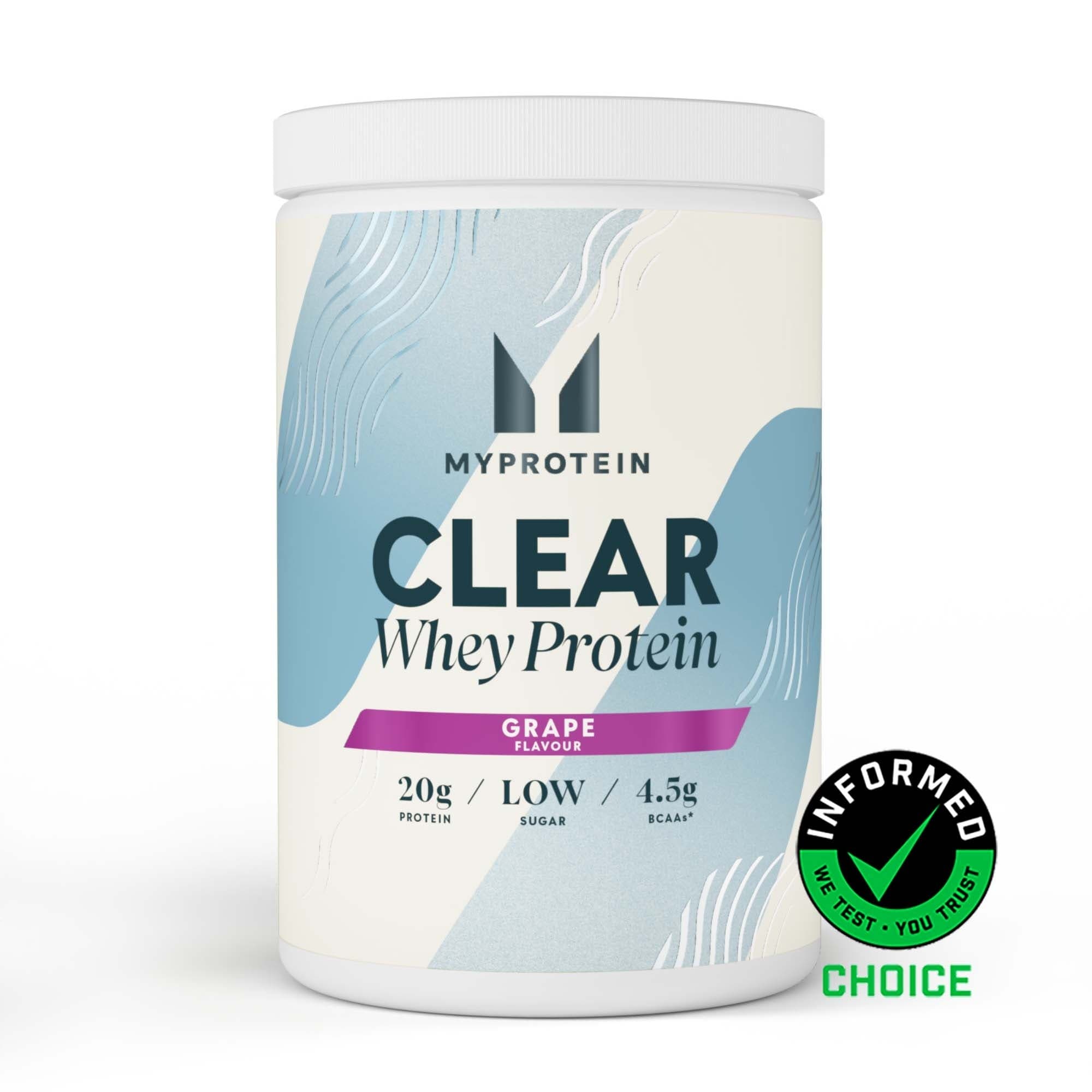 MyProtein Clear Whey Isolate Grape 500g by MyProtein