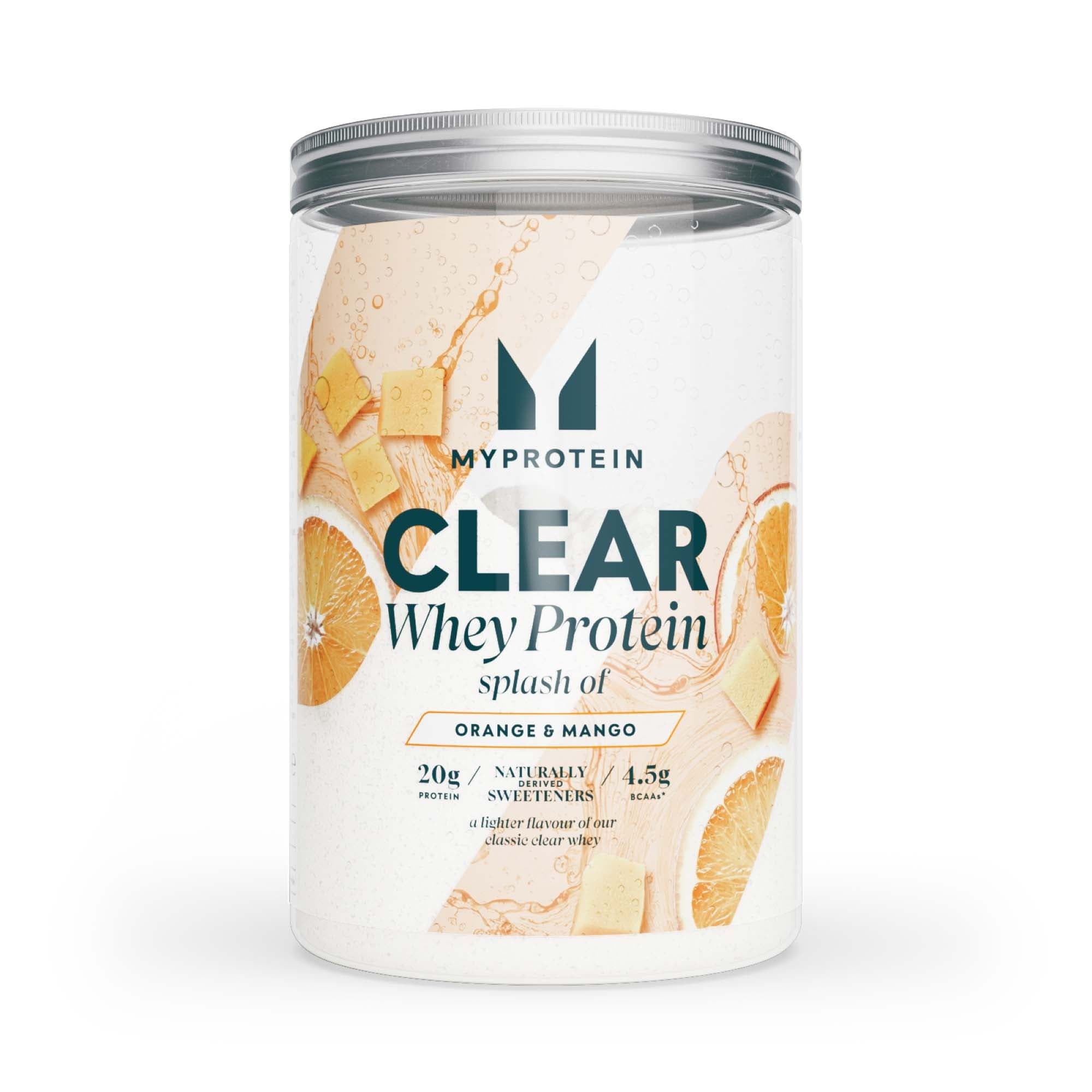 MyProtein Clear Whey Isolate Orange & Mango - Splash 390g by MyProtein