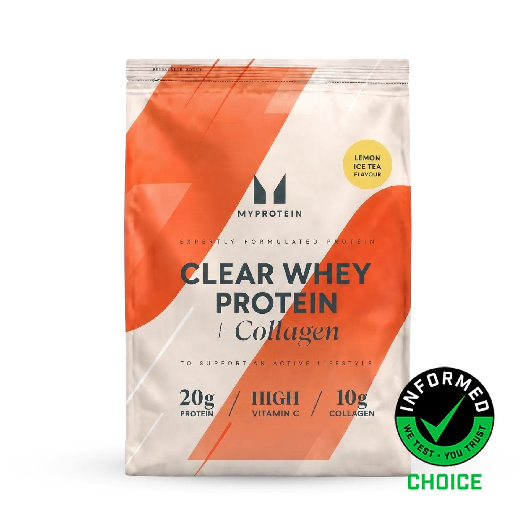 MyProtein Clear Whey Protein + Collagen Lemon Iced Tea 1kg by MyProtein