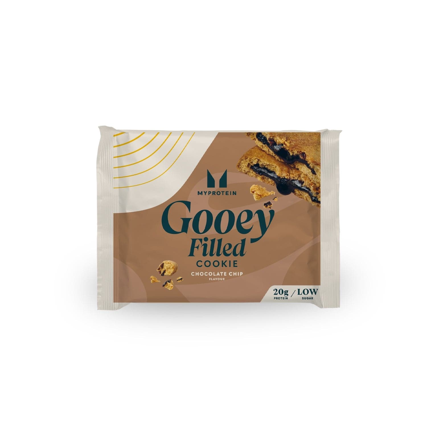 MyProtein Gooey Filled Protein Cookie Chocolate Chip 12 x 75g by MyProtein