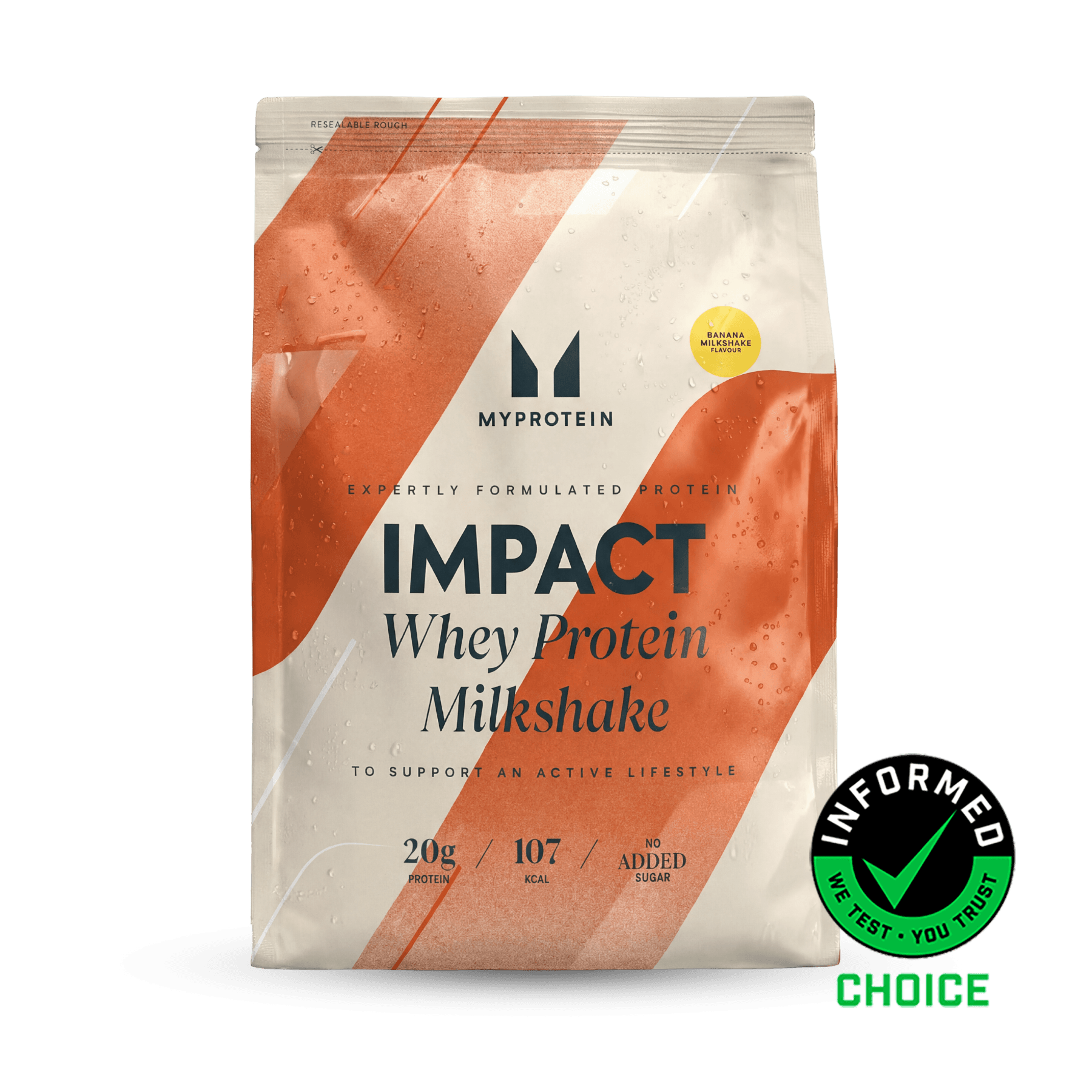 MyProtein Impact Whey Protein Banana (Milkshake) 1kg by MyProtein