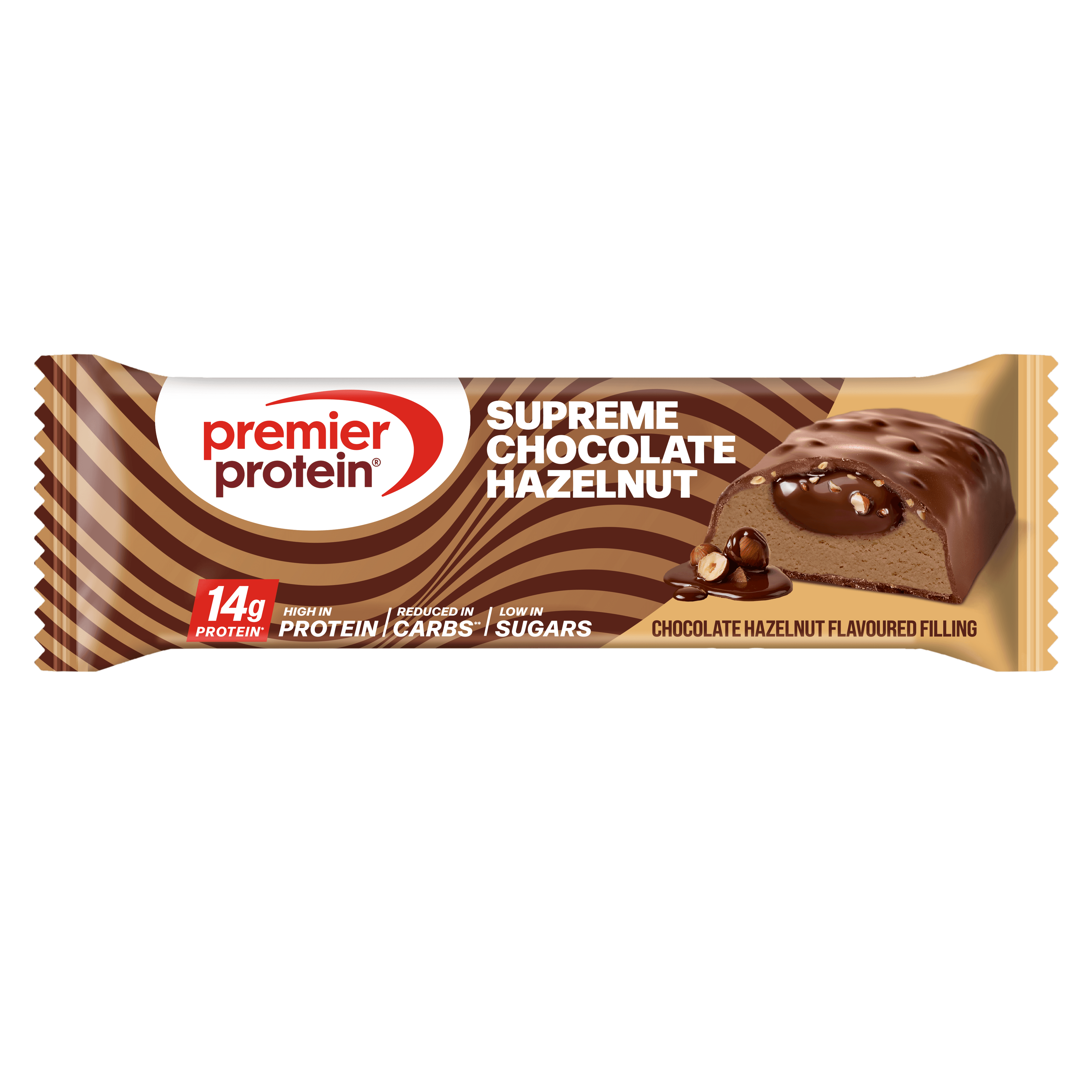 Premier Protein Supreme Bar Chocolate Hazelnut 42g by Premier Protein