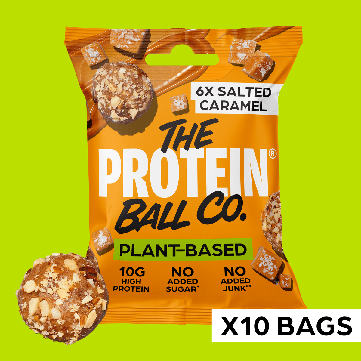 The Protein Ball Co Plant Salted Caramel by The Protein Ball Co