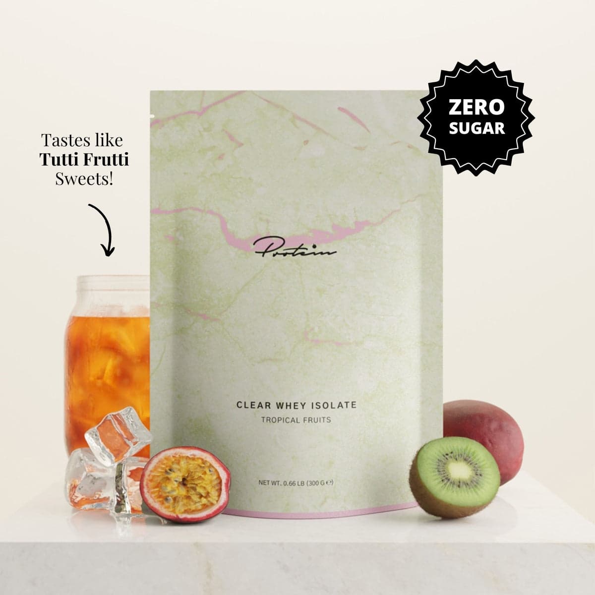 Protein Works Clear Whey Protein Tropical Fruits 300g by Protein Works