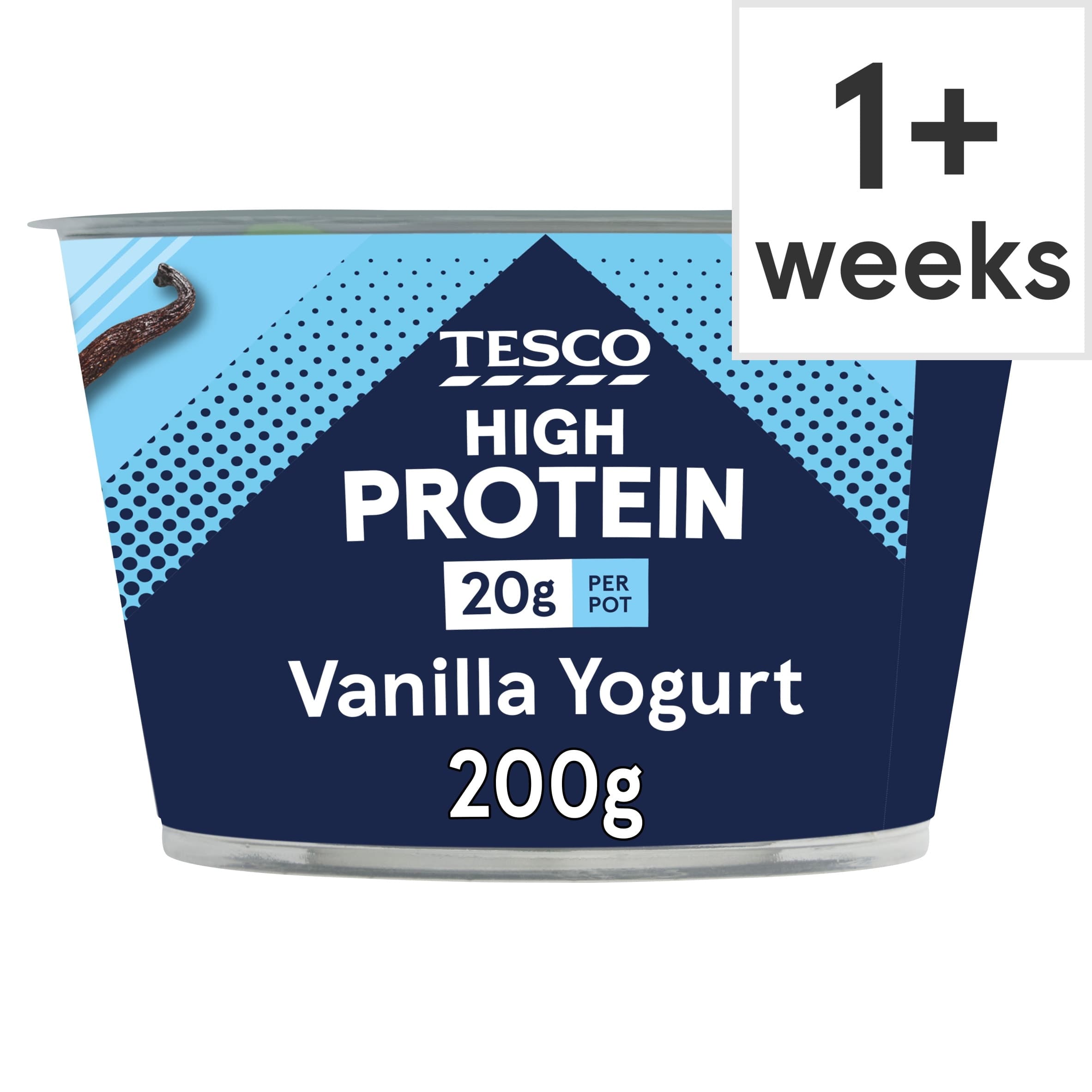 Tesco High Protein Vanilla Yogurt 200g by Tesco