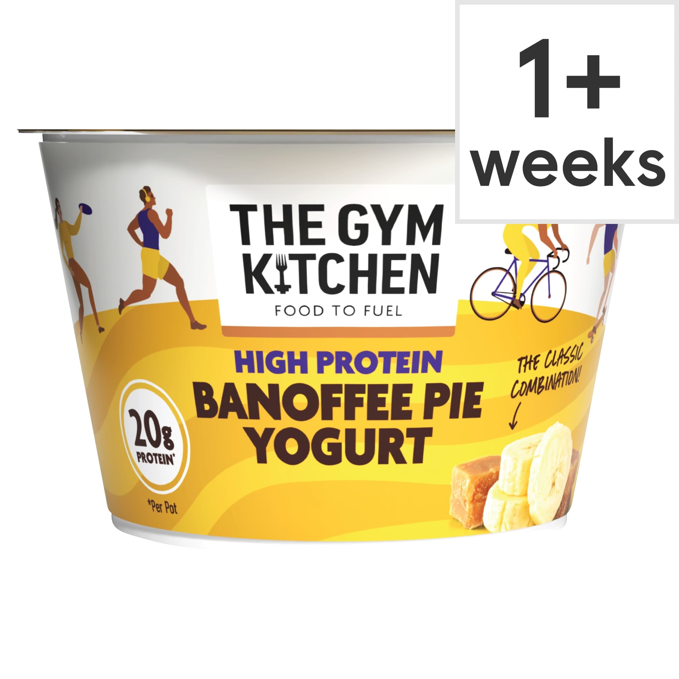 The Gym Kitchen High Protein Banoffee Pie Yogurt 200g by The Gym Kitchen