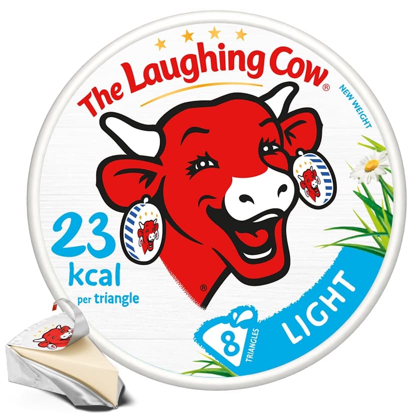 The Laughing Cow Light Cheese Spread Triangles 16 x 15g by The Laughing Cow