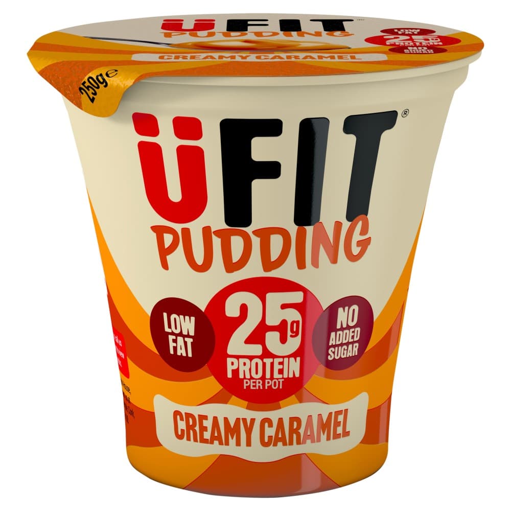 UFIT Creamy Caramel High Protein Pudding 250g by UFIT