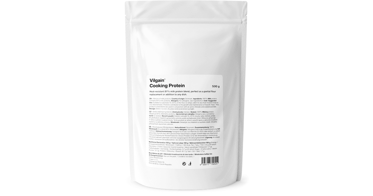 Vilgain 81% Baking Protein 500g by Vilgain