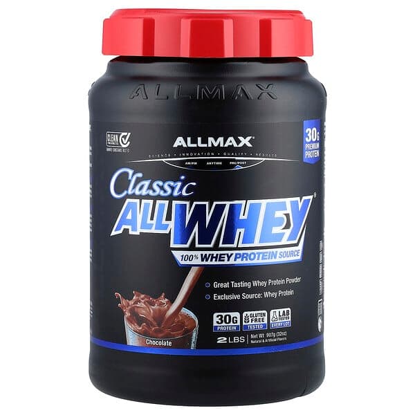 ALLMAX Classic ALLWHEY Chocolate 907g by ALLMAX