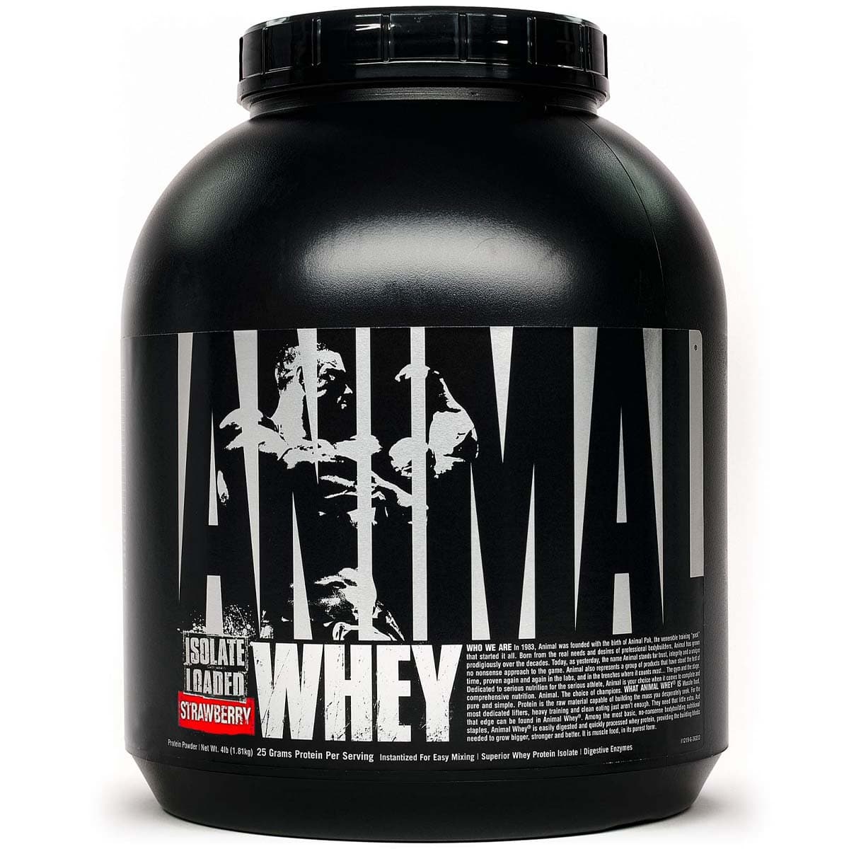 Animal Isolate Loaded Whey Strawberry 1.81kg by Animal