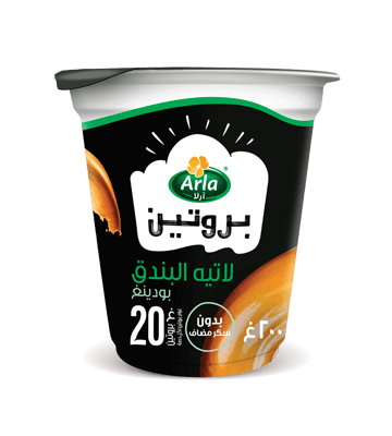 Arla Protein Hazelnut Latte Pudding 200g by Arla