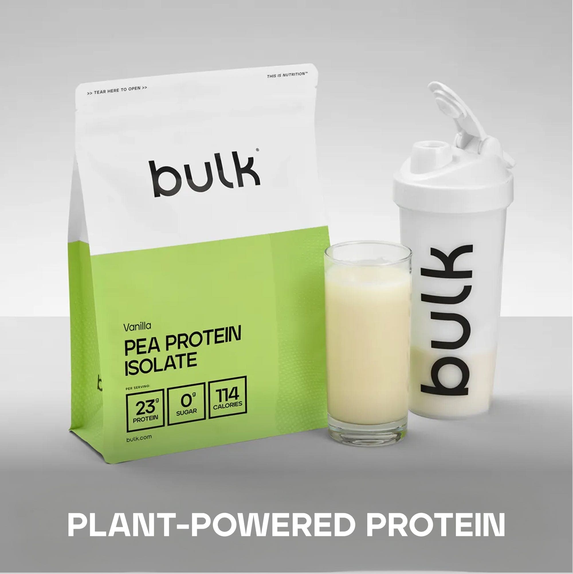 Bulk Pea Protein Isolate Vanilla 1kg by Bulk