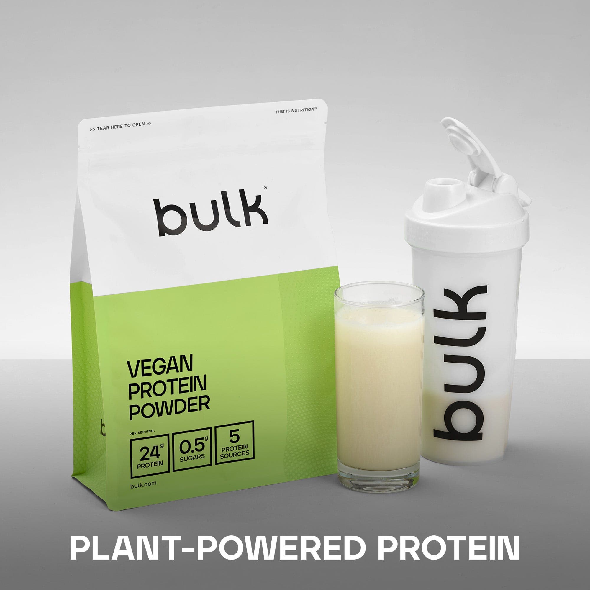 Bulk Vegan Protein Powder White Chocolate Coconut 1kg by Bulk