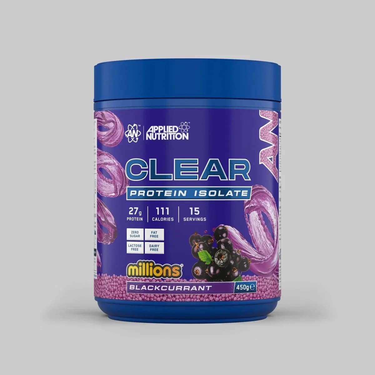 Clear Protein Isolate — Millions Blackcurrant 450g by Applied Nutrition