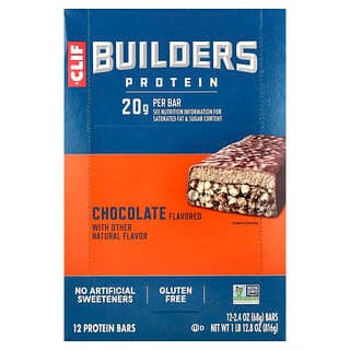 Clif Builders Protein Bar Chocolate 68g by Clif Bar