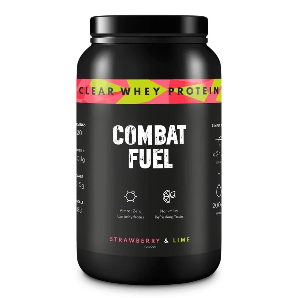 Combat Fuel Clear Whey Protein Strawberry & Lime 500g by Combat Fuel