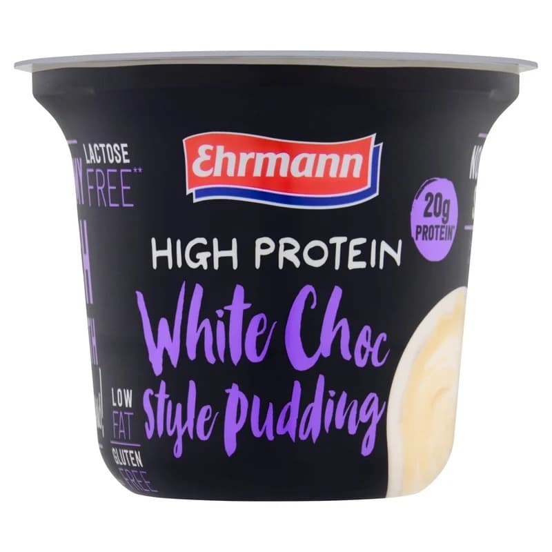 Ehrmann High Protein Pudding White Choc 200g by Ehrmann