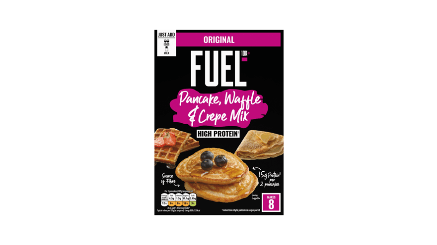 FUEL10K Baking High Protein Pancake Waffle and Crepe Mix 200g by FUEL10K