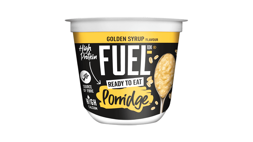 FUEL10K High Protein Golden Syrup Porridge Pot 70g by FUEL10K