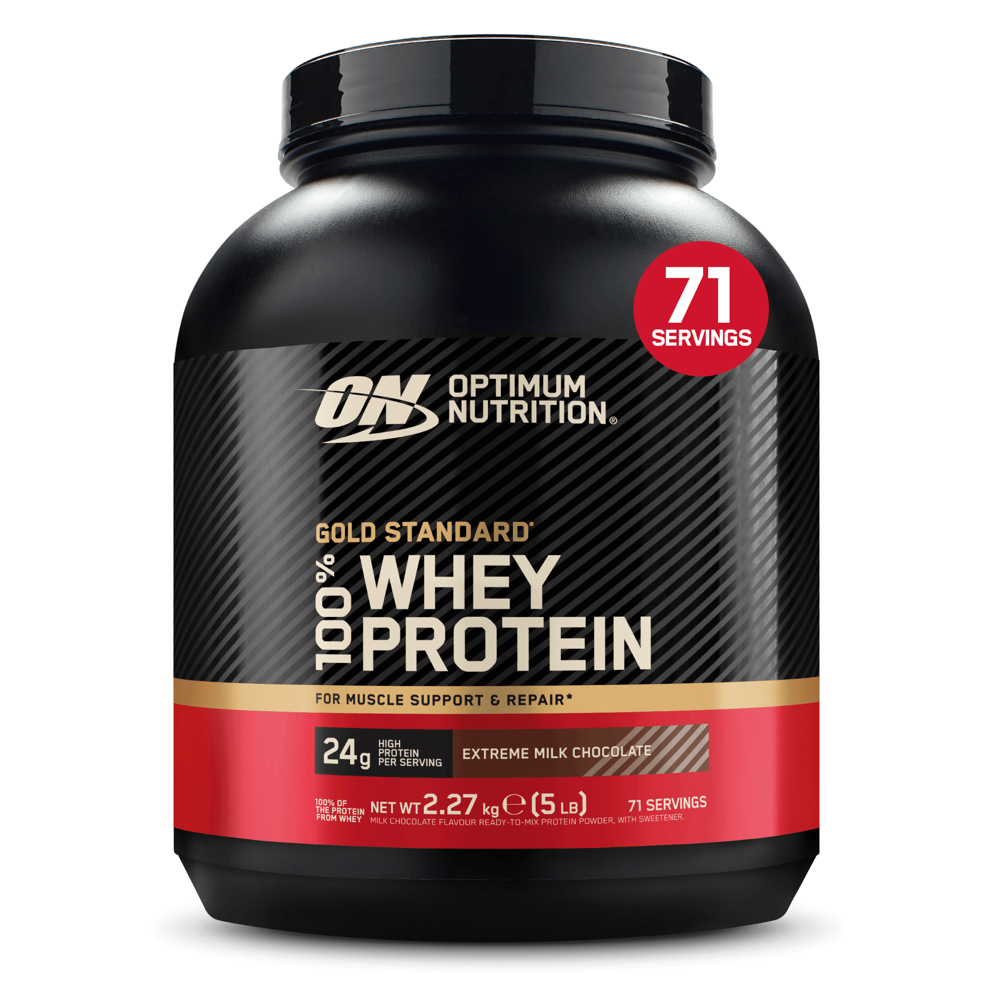 Gold Standard 100% Whey — Extreme Milk Chocolate by Optimum Nutrition