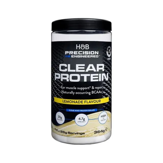 H&B Precision Engineered Clear Whey Protein Lemonade 364g by Holland & Barrett